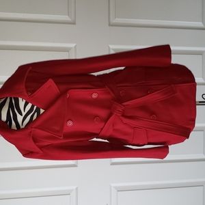 💘 OLD NAVY WOOL BLEND DOUBLE-BREASTED PEA COAT WITH MATCHING BELT